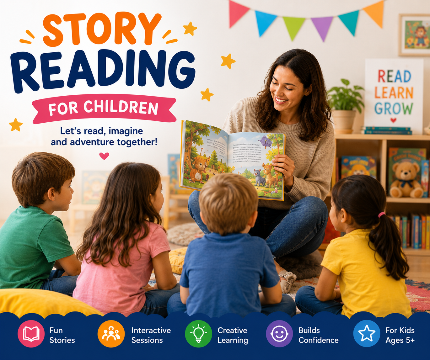 Magical Story Reading Sessions