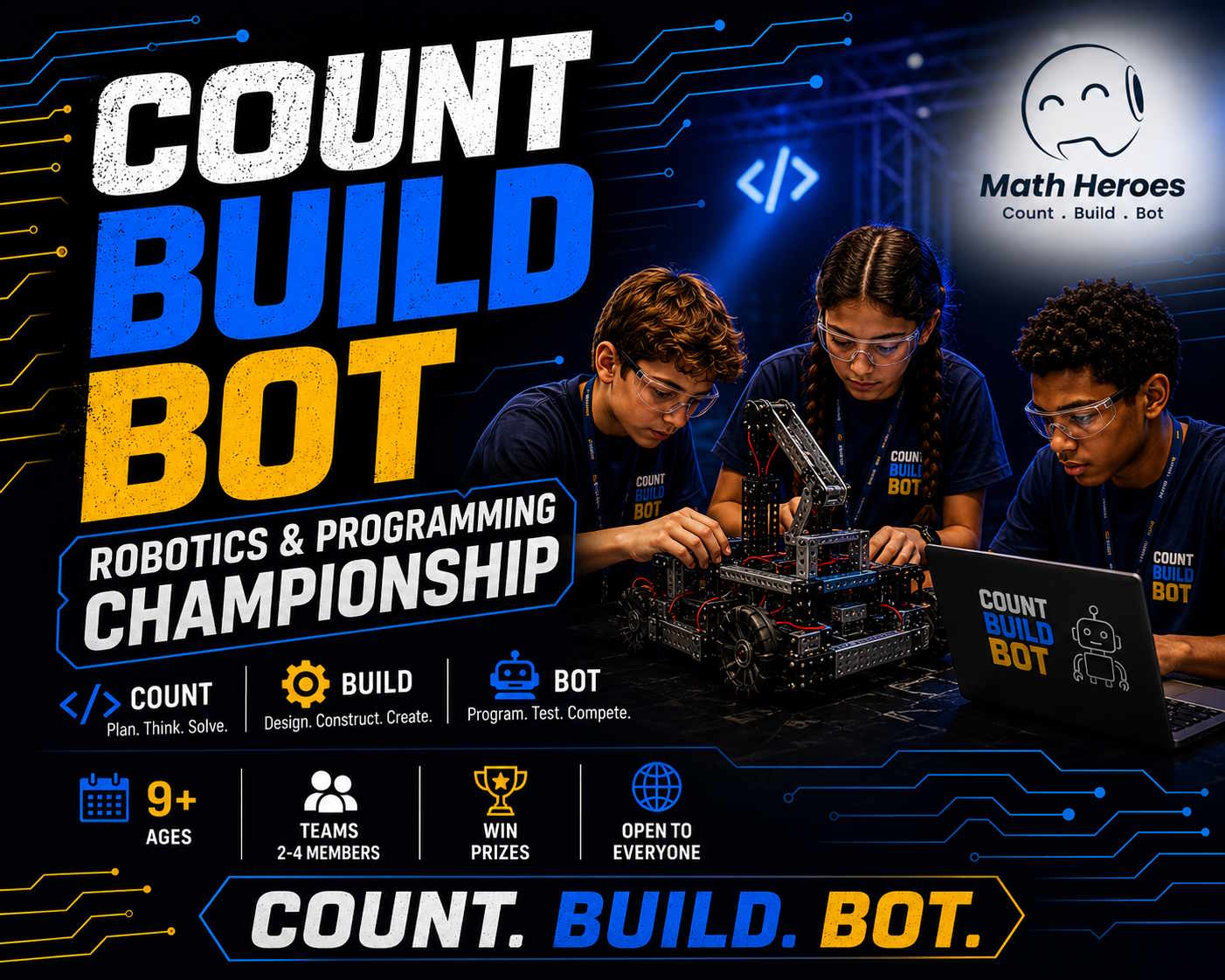 Math Heroes Code & Build Cup